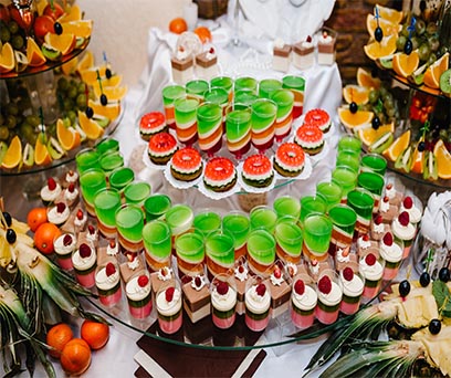 Desserts and Beverages from Panache' Catering - Nashville TN